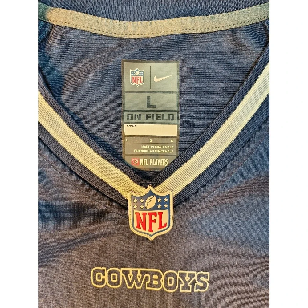 Dallas Cowboys #21 Nike NFL On Field Jersey Ezekiel Elliott,‎ Large, 31